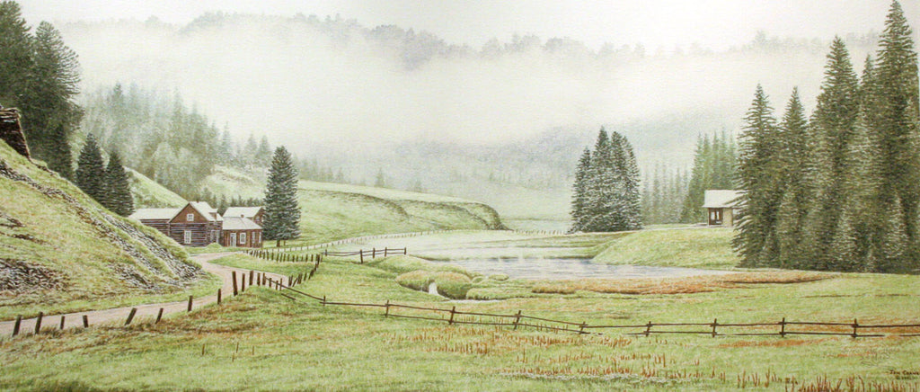 UNTO THE HILLS by Jon Crane -- Fine Art Watercolors
