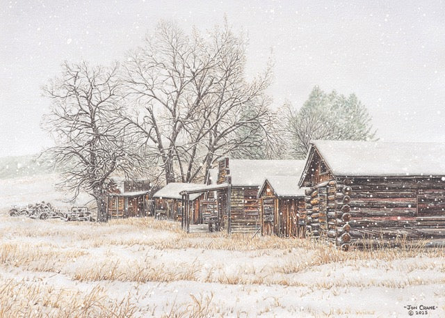 A WHISPER OF THE PAST by Jon Crane -- Fine Art Watercolors