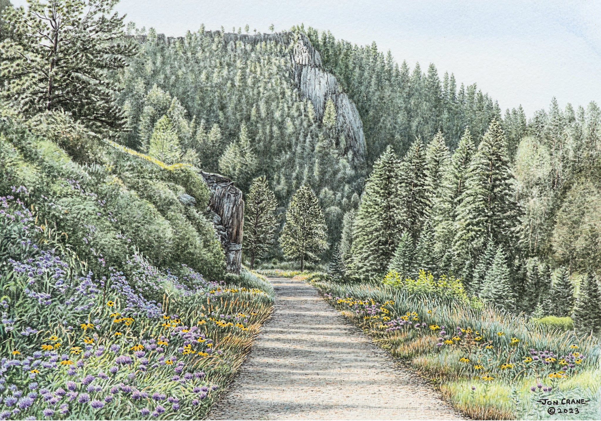 絵画 Forest Hills Seasonal Spring – Jon Crane Gallery & Custom Framing 605.574