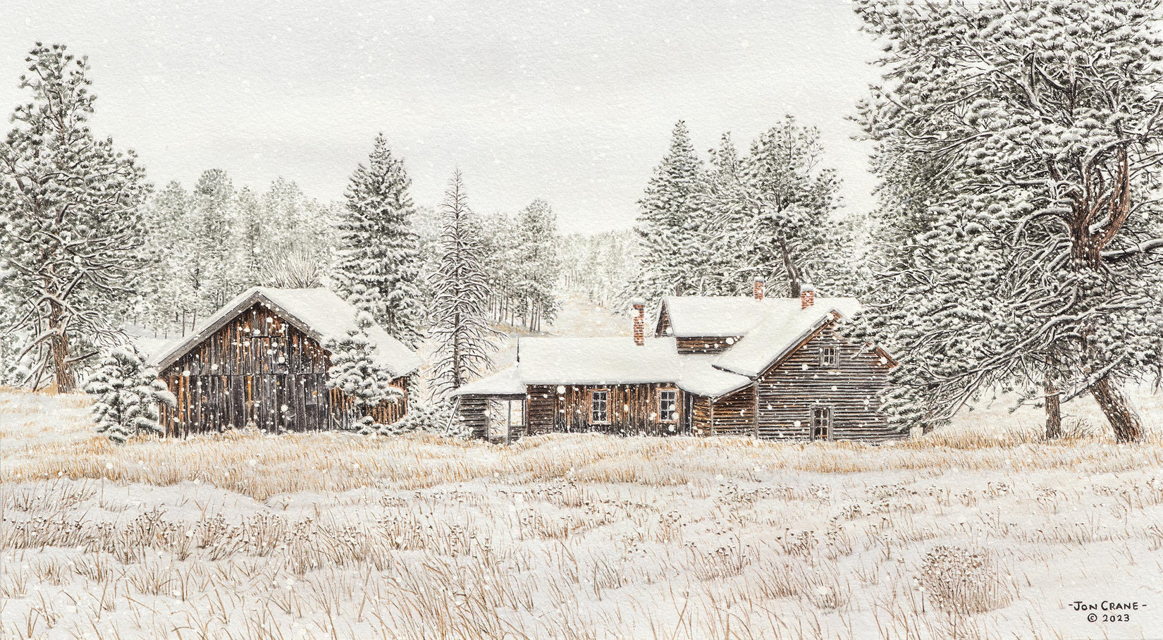 zhangshunshun1様用　The Watercolors of John A Group of Nine Watercolor Paintings by John Chen (Chinese
