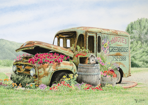 ANGIE'S GREENHOUSE by Jon Crane -- Fine Art Watercolors – Jon