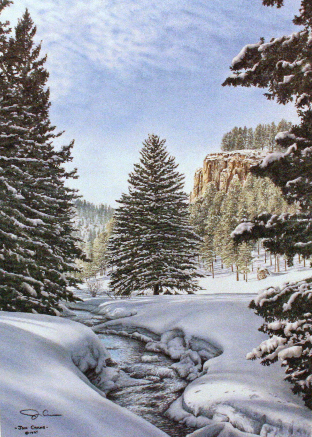 AMERICA'S HOLIDAY TREE by Jon Crane -- Fine Art Watercolors