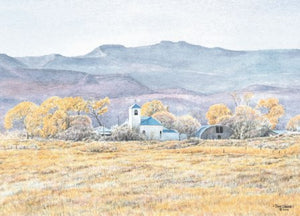MOUNTAIN MISSION by Jon Crane -- Fine Art Watercolors