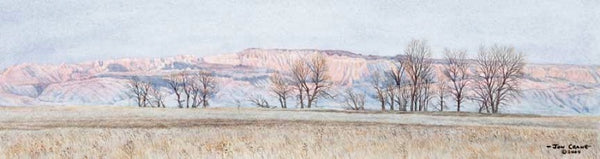 zhangshunshun1様用　The Watercolors of John ZHANG HUI Chinese Original Landscape Brush & Ink on Silk Red